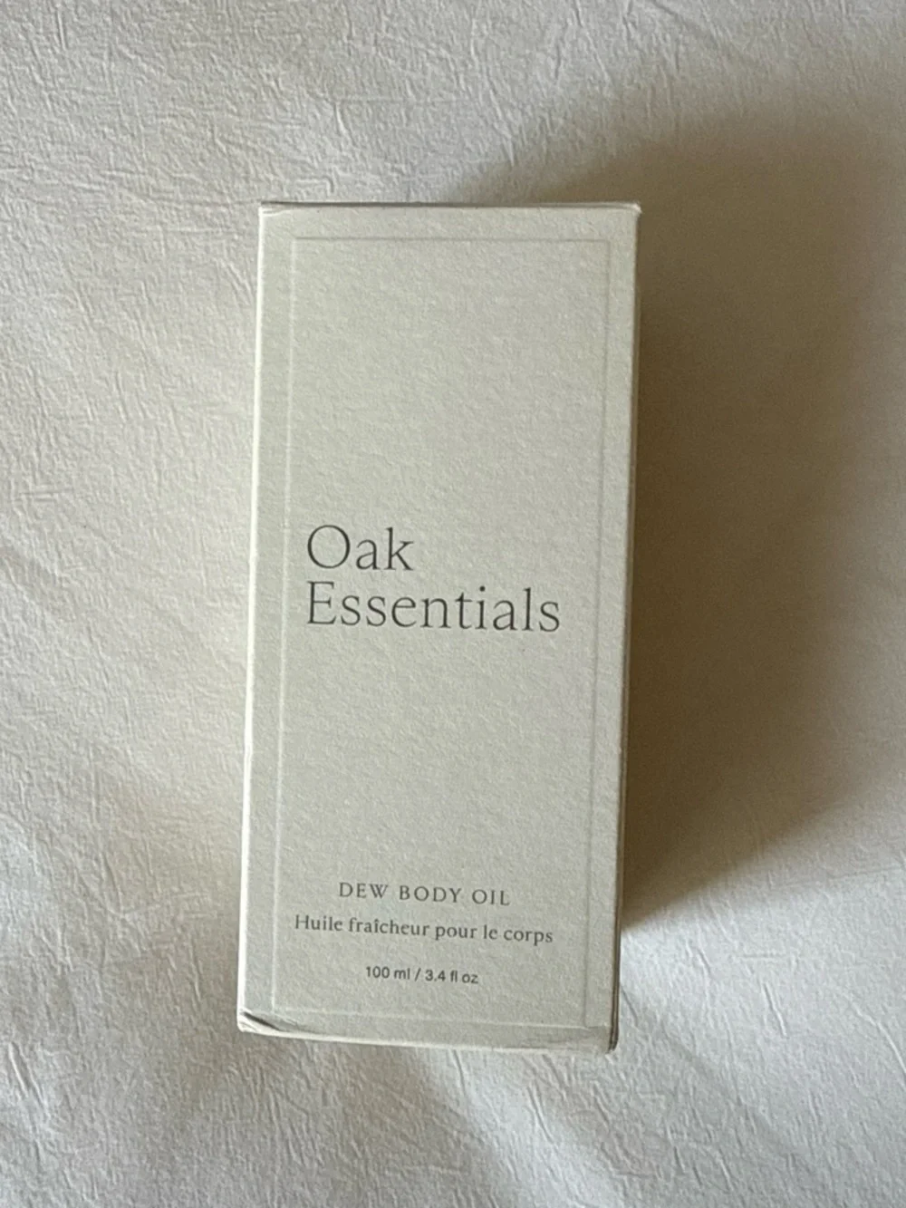 NIB Oak Essentials Dew Body Oil — Full Size
